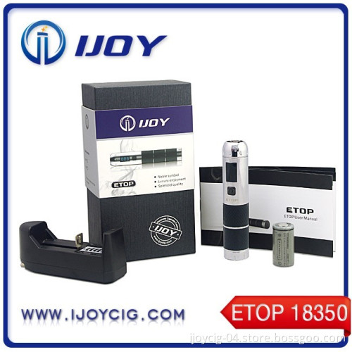 Newest Original Ijoy E-Top Electronic Cigarette, E Cigarette